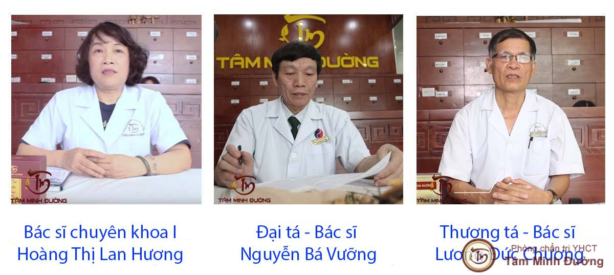 Đội ngũ bác sĩ - thầy thuốc ưu tú của nhà thuốc Tâm Minh Đường