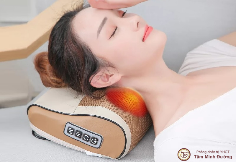 Tác dụng của gối massage cổ