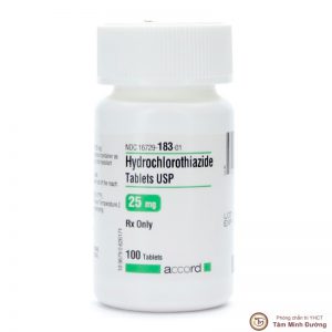 Thuốc Hydrochlorothiazide 25mg