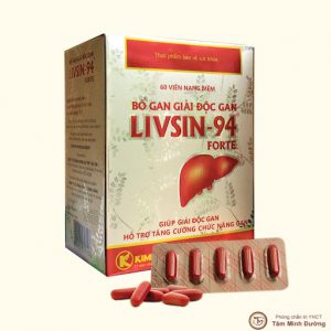 thuốc bổ gan tiêu độc Livsin 94