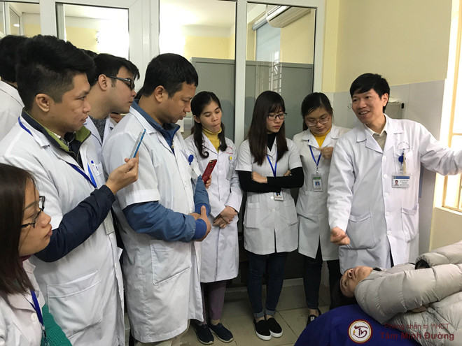 Chuyên gia vnub luận bàn sức khỏe về kĩ thuật tiêu sợi huyết nghiên cứu tại bệnh viện Bạch Mai