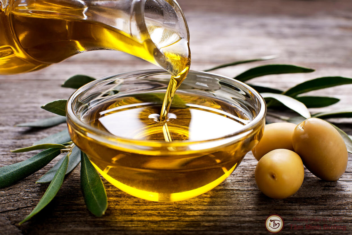 chữa sỏi mật bằng dầu oliu