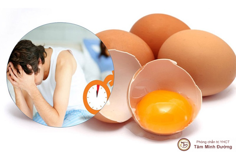 Cách chữa xuất tinh sớm bằng trứng gà