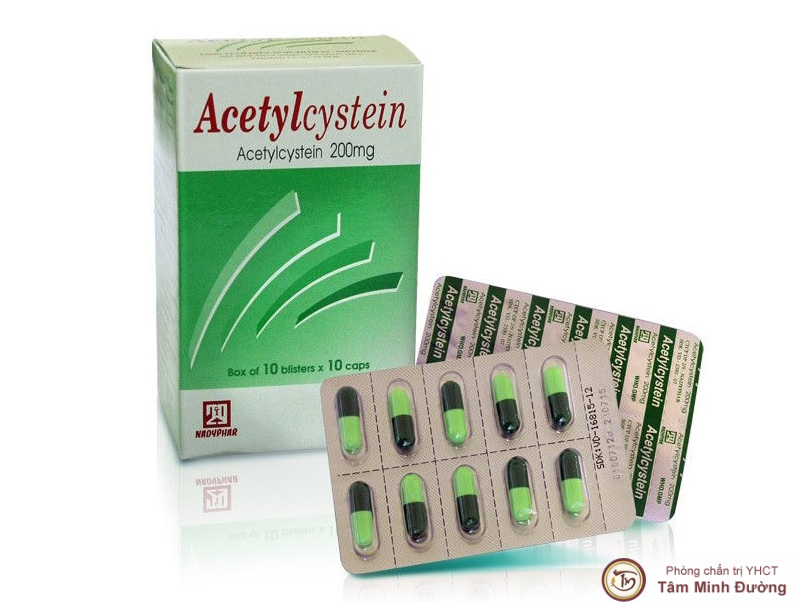 thuốc acetylcystein 200mg