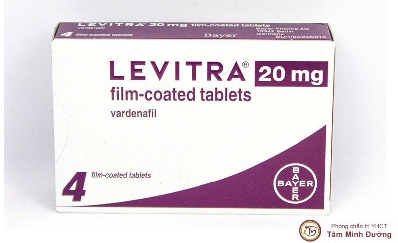 Thuốc hỗ trợ điều trị rối loạn cương dương Levitra