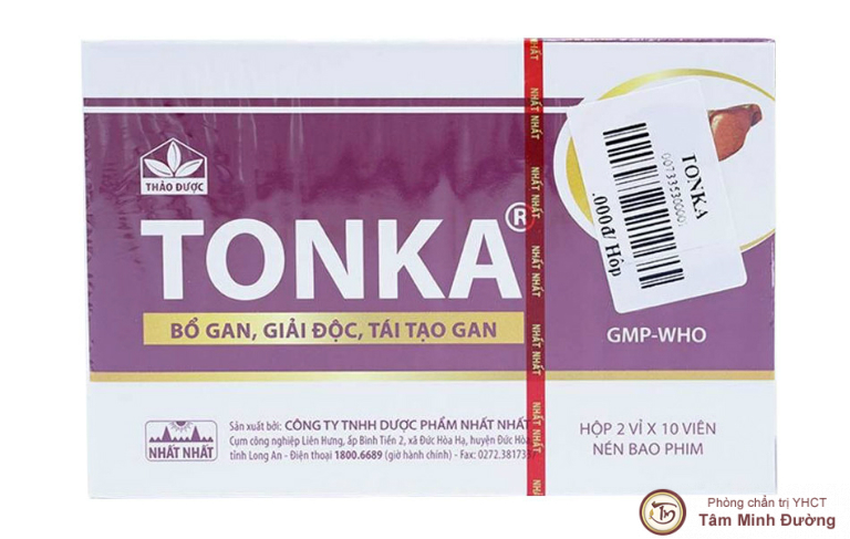 Thuốc bổ gan Tonka có tốt không, giá bao nhiêu? Cách dùng